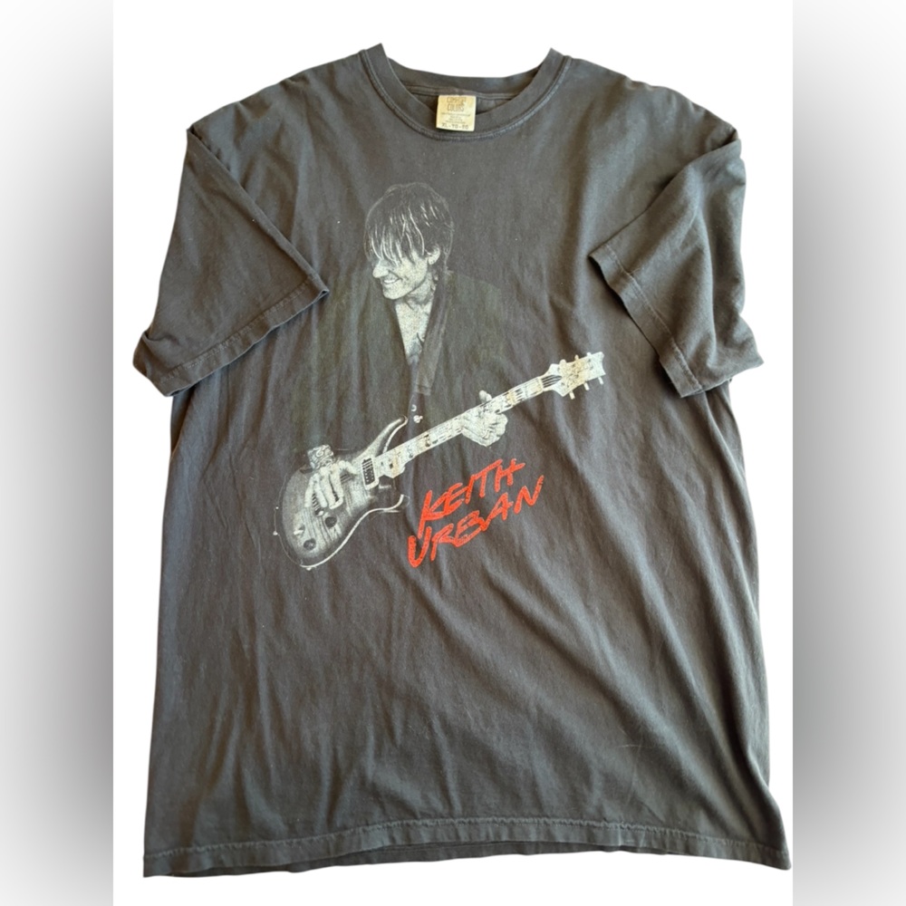 Keith Urban Charcoal Crew Neck T-Shirt Size XL